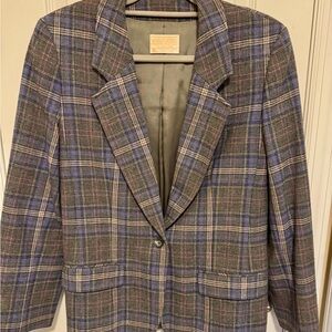 Vintage Pendleton Plaid Women's Blazer Jacket